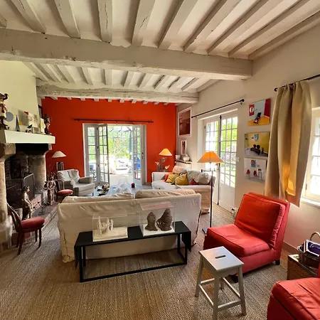 Maison De Campagne Avec Tres Beau Jardin Paysage Holiday home Varengeville-sur-Mer